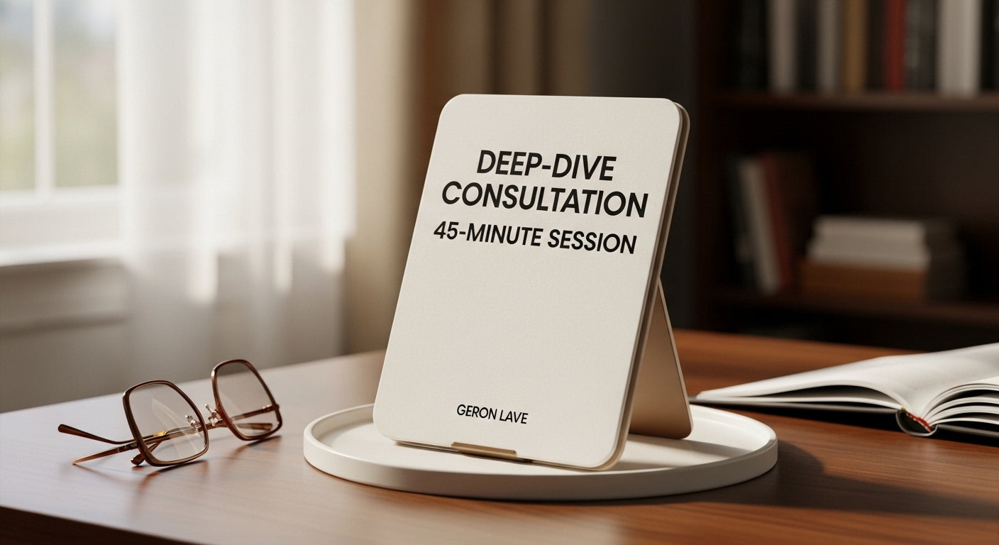 Deep-Dive Consultation: 45-Minute Session